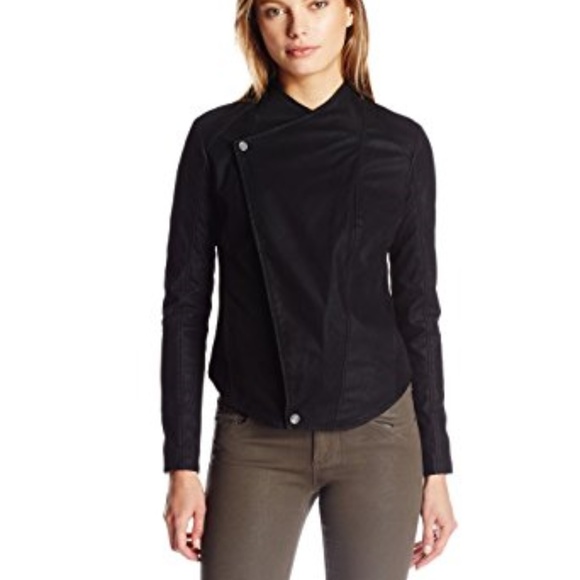 Dolce Vita Black Vegan Leather Jacket